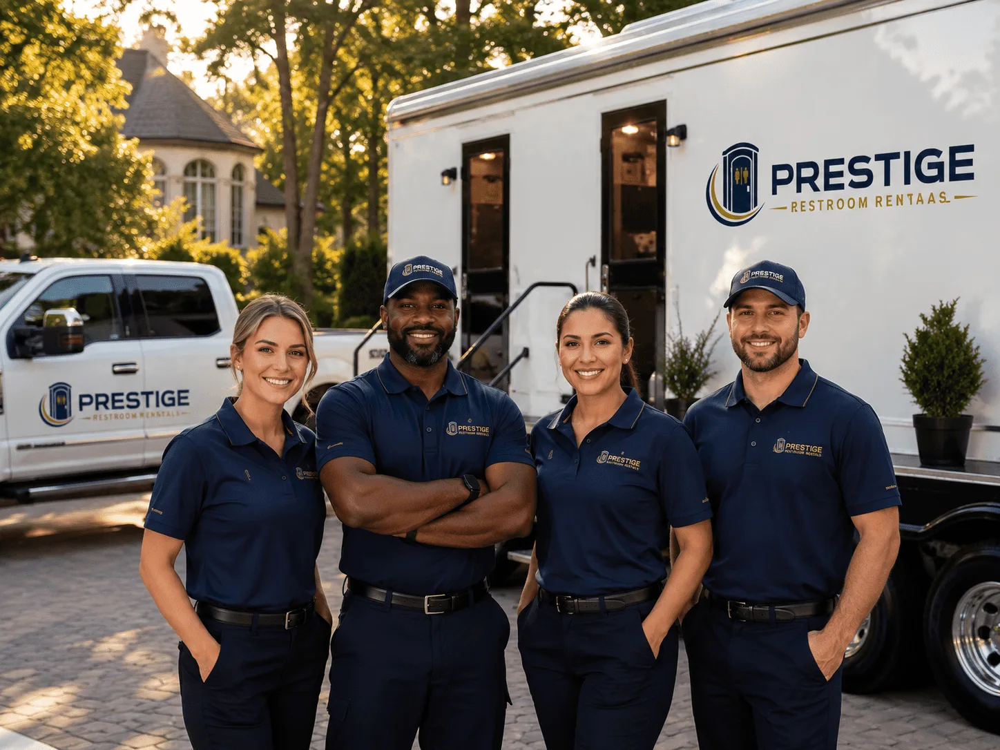 Trusted Luxury Portable Restrooms company in Burghill, OH